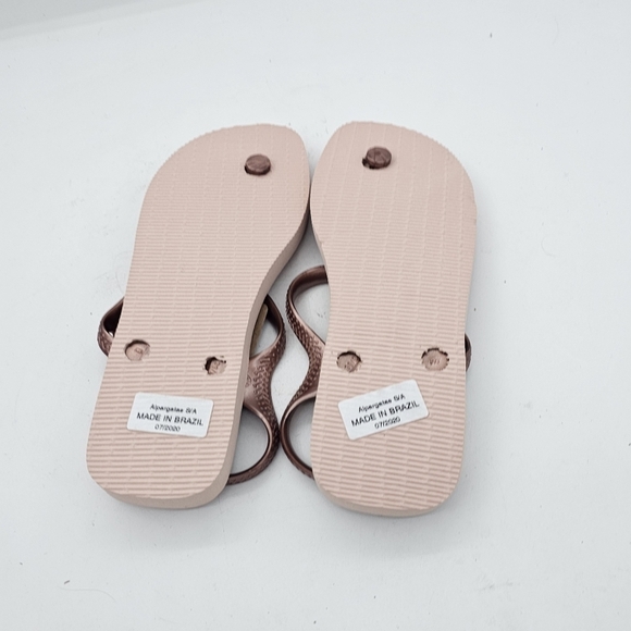Havaianas Flash Urban Flip Flop Sandals Ballet Rose/Golden Blush Size 39-40 - Picture 8 of 8